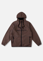 RIVVIA PROJECTS SPRAY JACKET : BROWN