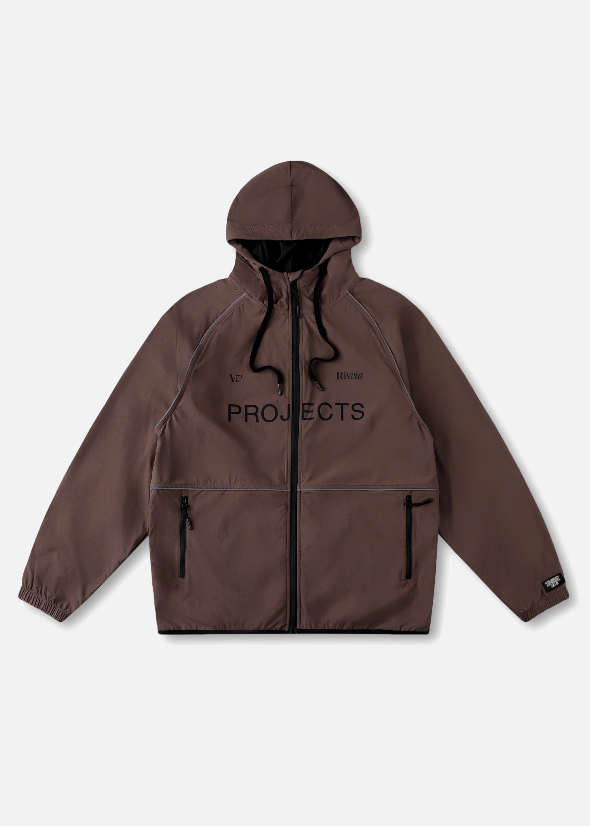 RIVVIA PROJECTS SPRAY JACKET : BROWN