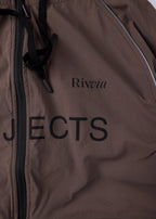 RIVVIA PROJECTS SPRAY JACKET : BROWN
