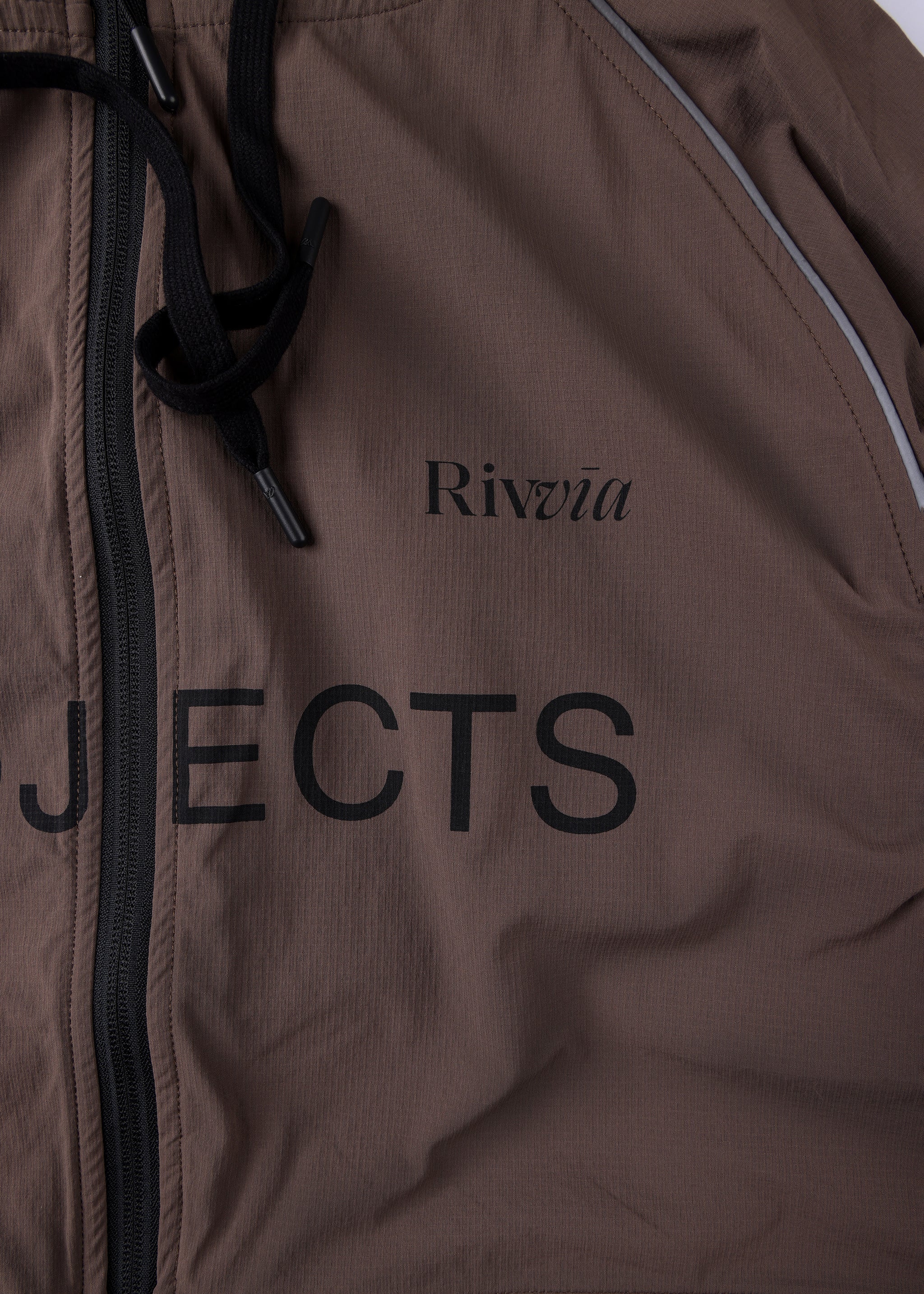 RIVVIA PROJECTS SPRAY JACKET : BROWN
