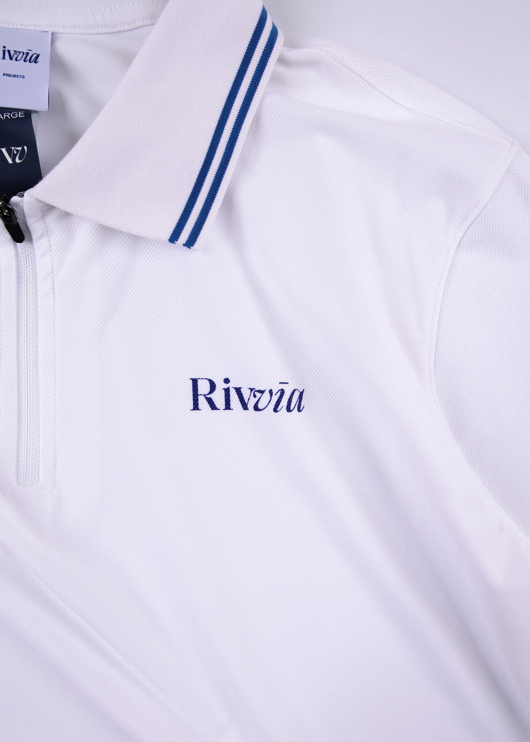 RIVVIA RPL SS POLO : WHITE