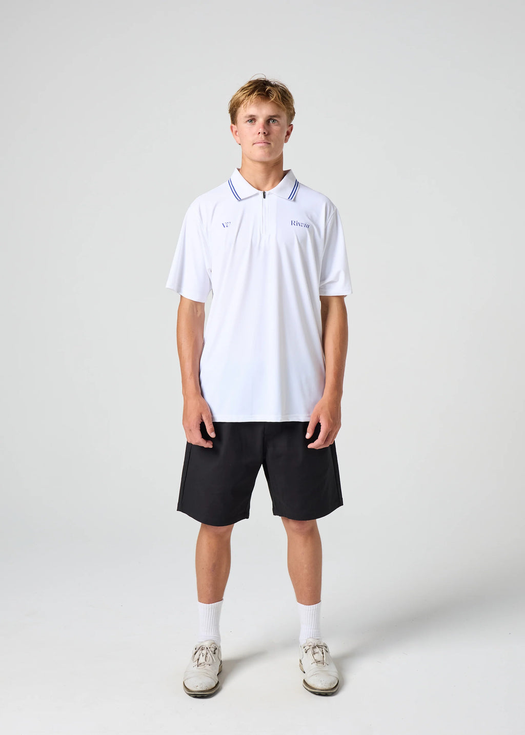 RIVVIA RPL SS POLO : WHITE
