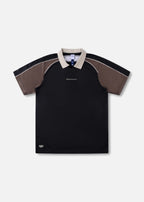 RIVVIA PASSAGE POLO : BLACK BROWN