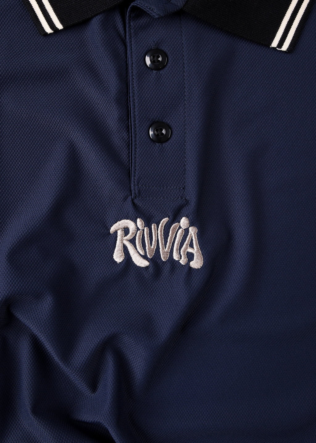 RIVVIA BIG DROP POLO : NAVY