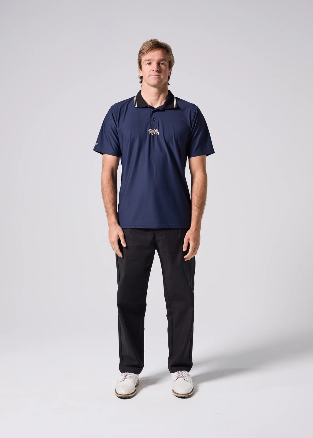 RIVVIA BIG DROP POLO : NAVY