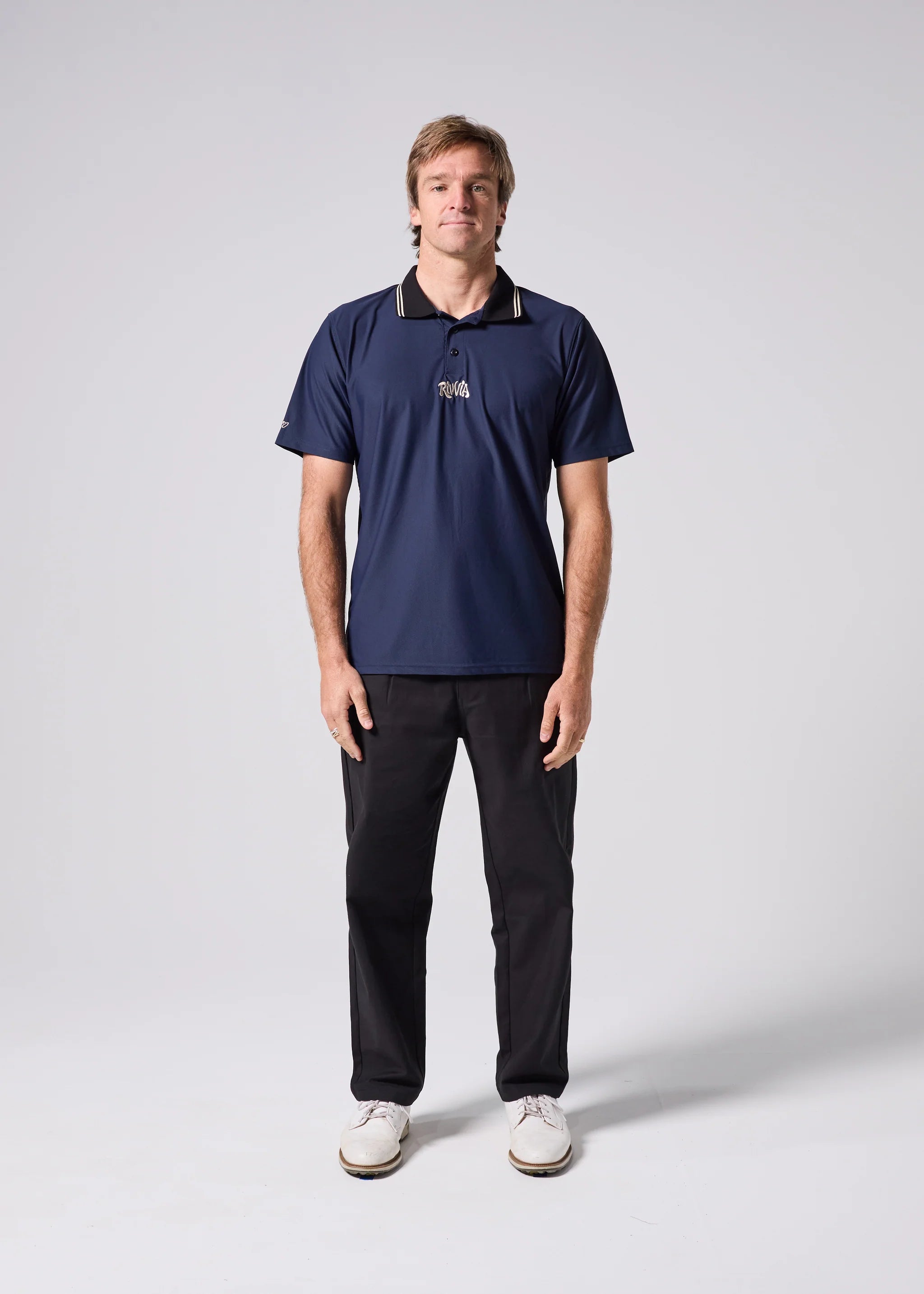RIVVIA BIG DROP POLO : NAVY