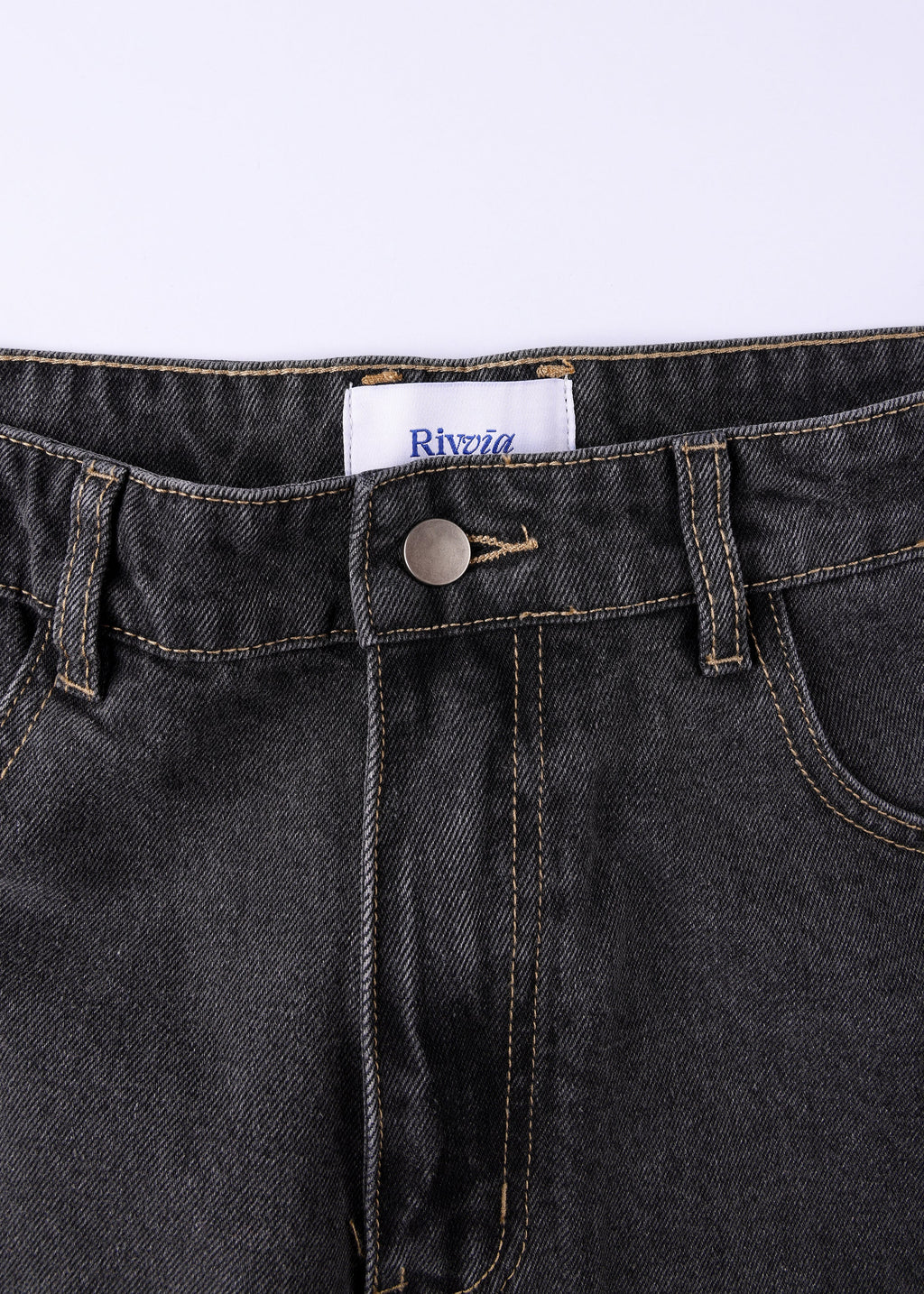 RIVVIA VV CLASS DENIM : WORN BLACK