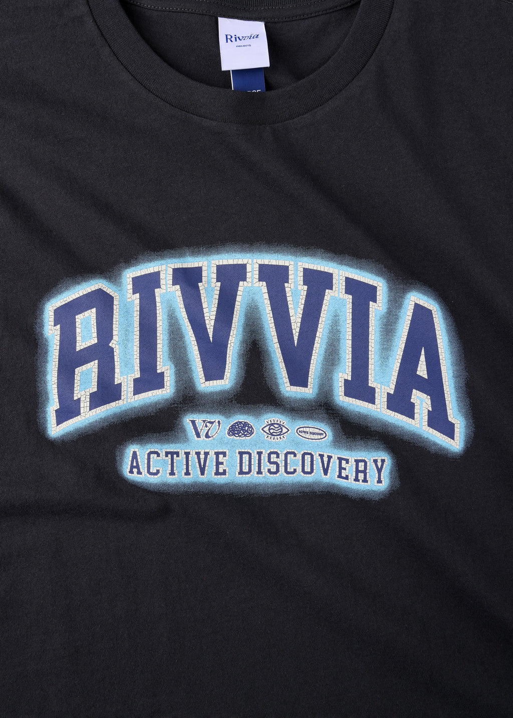 RIVVIA CLASS T-SHIRT : OFF BLACK