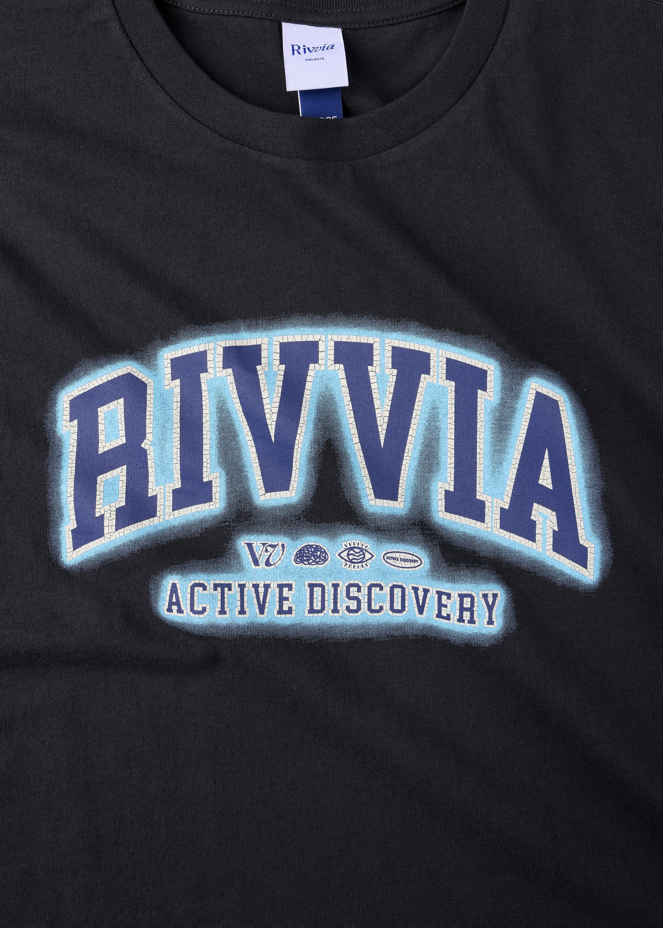 RIVVIA CLASS T-SHIRT : OFF BLACK