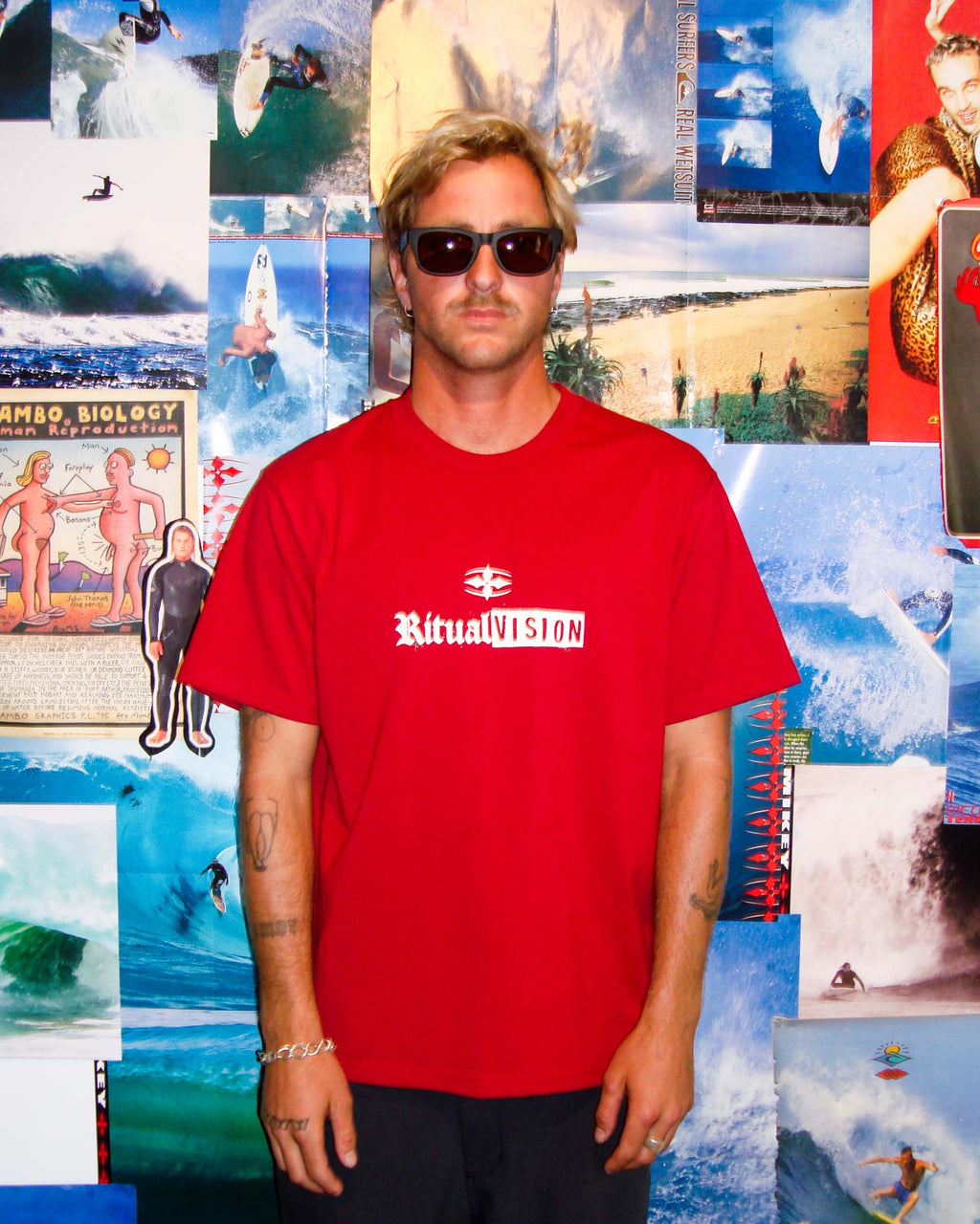 RITUAL VISION MERCH STACKED TEE