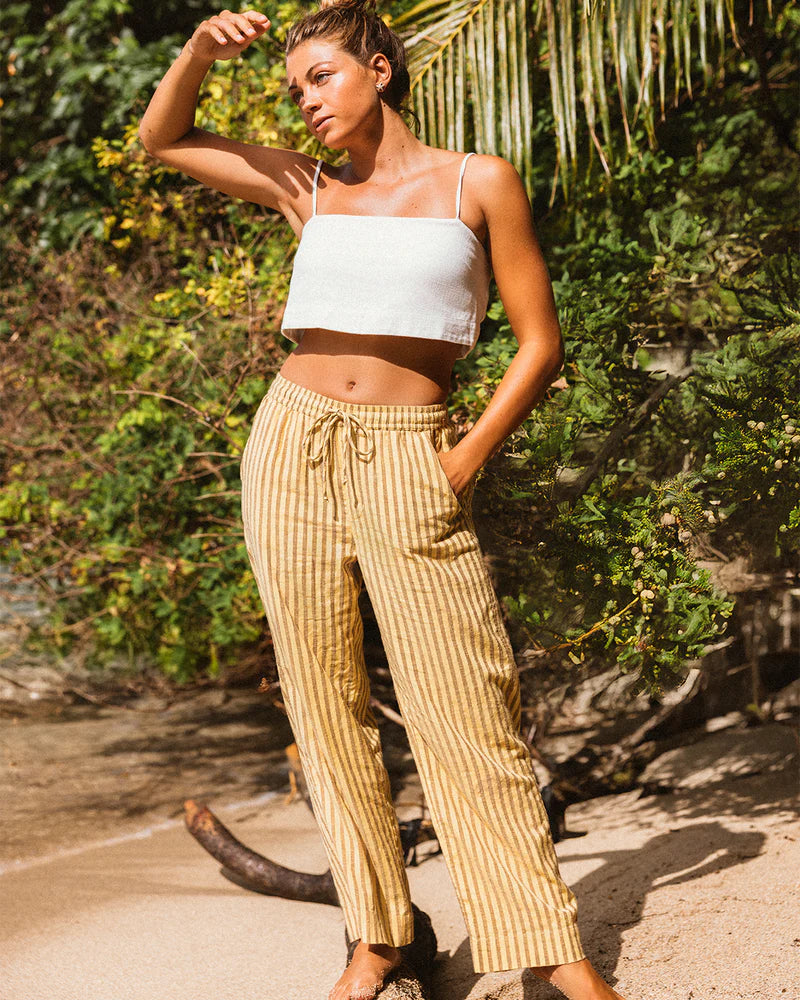 ROXY Womens Mercado Stripe Pants
