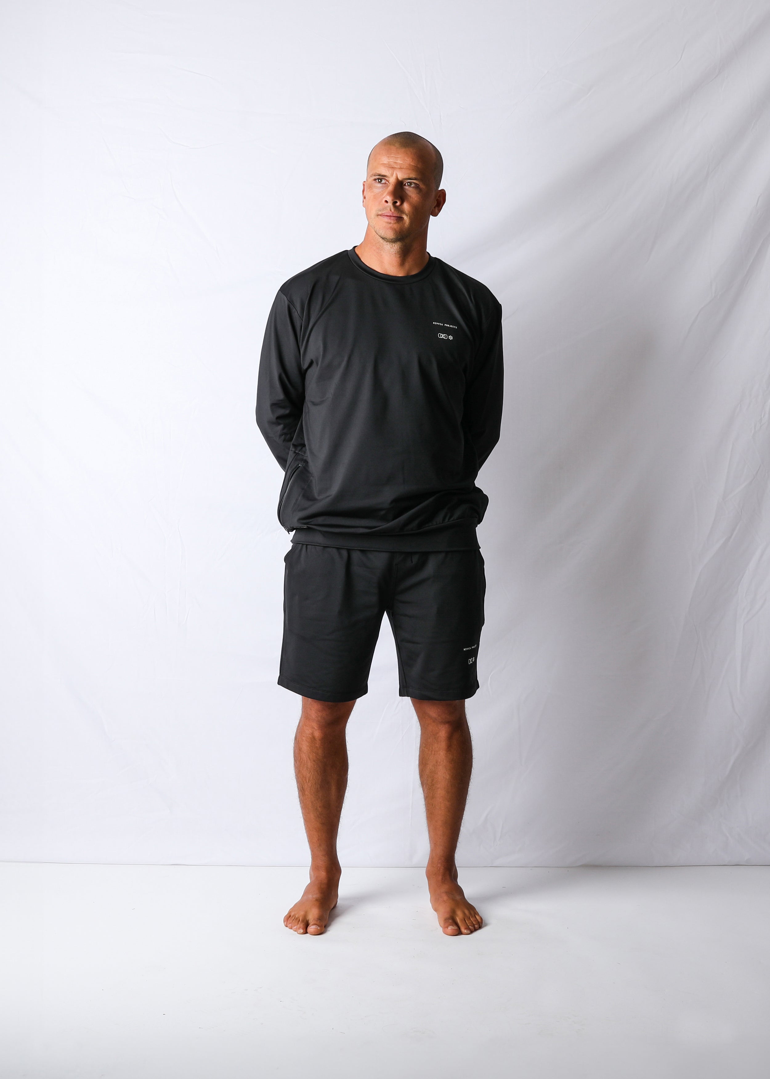 RIVVIA PALA JOGGER SHORT - BLACK