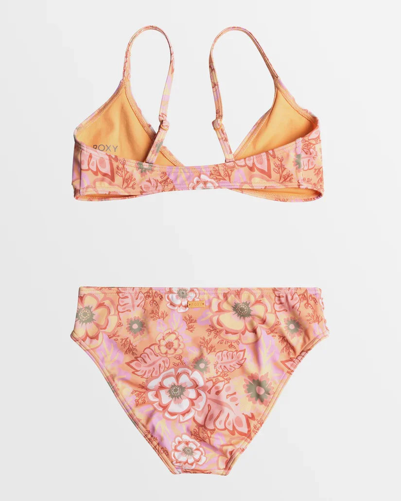 ROXY Girls Wild Flower Two Piece Swim Set
