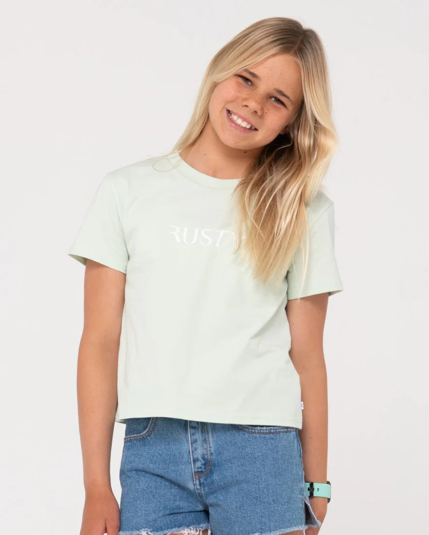 Rusty Signature Relaxed Tee Girls
