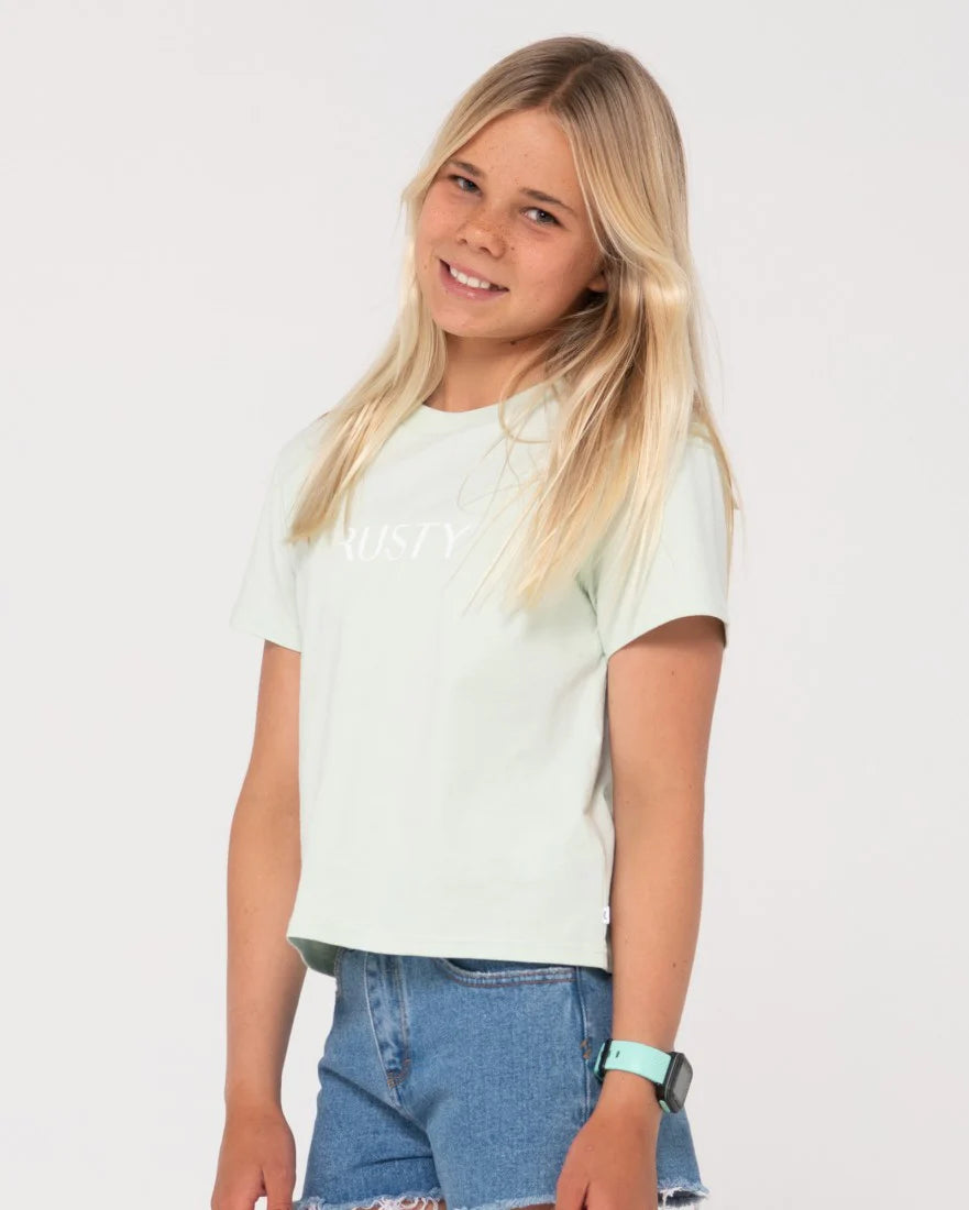 Rusty Signature Relaxed Tee Girls
