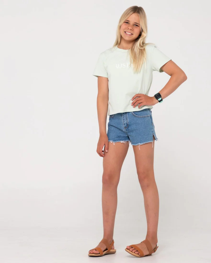 Rusty Signature Relaxed Tee Girls