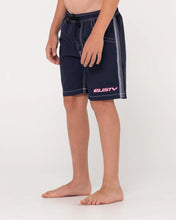 Load image into Gallery viewer, RUSTY Flip Daddy Elastic Waist Boardshort Boys
