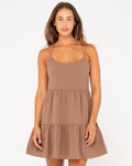 RUSTY Heather Tiered Slip Dress