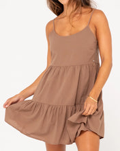 Load image into Gallery viewer, RUSTY Heather Tiered Slip Dress
