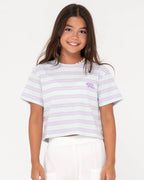 RUSTY Camila Stripe Tee Girls