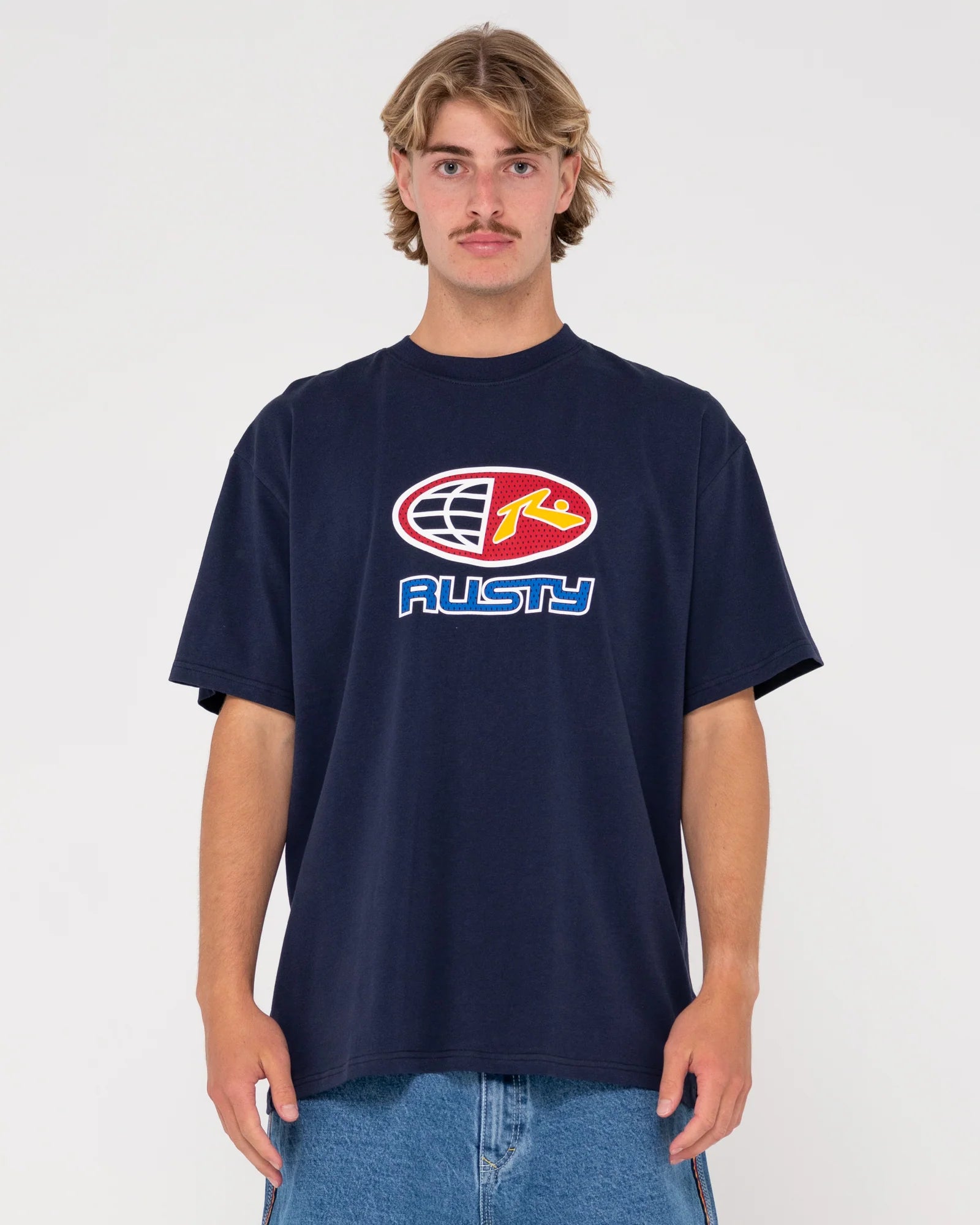 RUSTY Coach Carter Relaxed Fit Heavy Graphic Tee