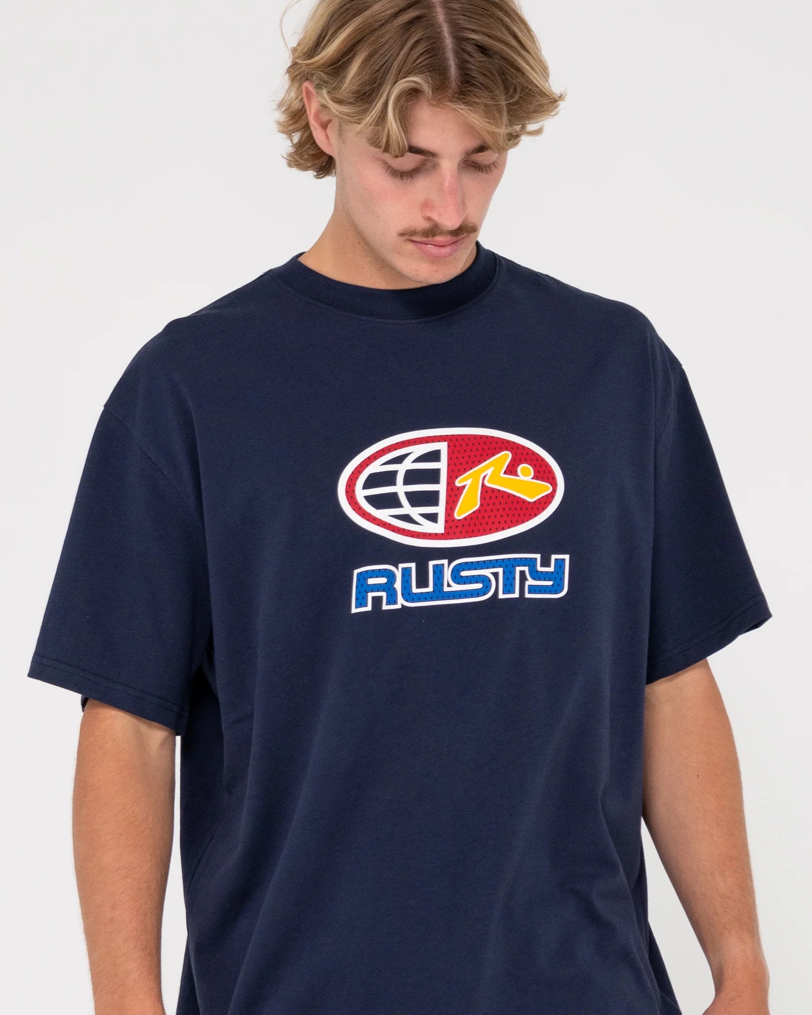 RUSTY Coach Carter Relaxed Fit Heavy Graphic Tee