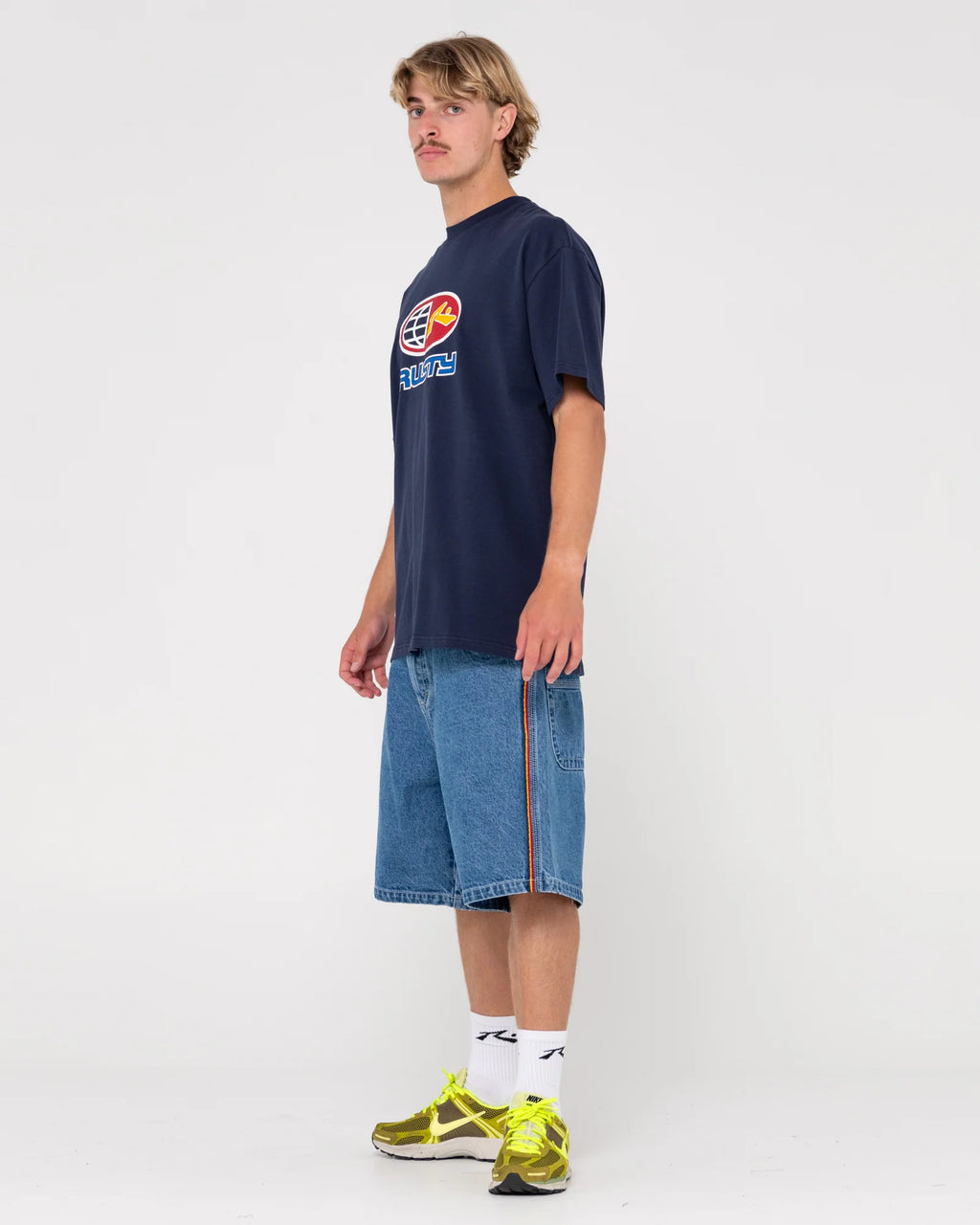 RUSTY Coach Carter Relaxed Fit Heavy Graphic Tee