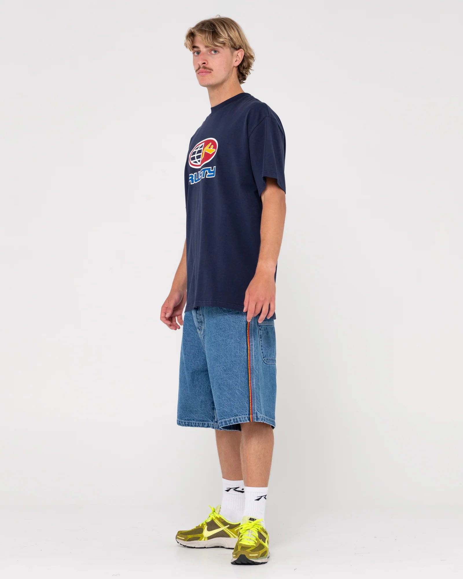 RUSTY Coach Carter Relaxed Fit Heavy Graphic Tee