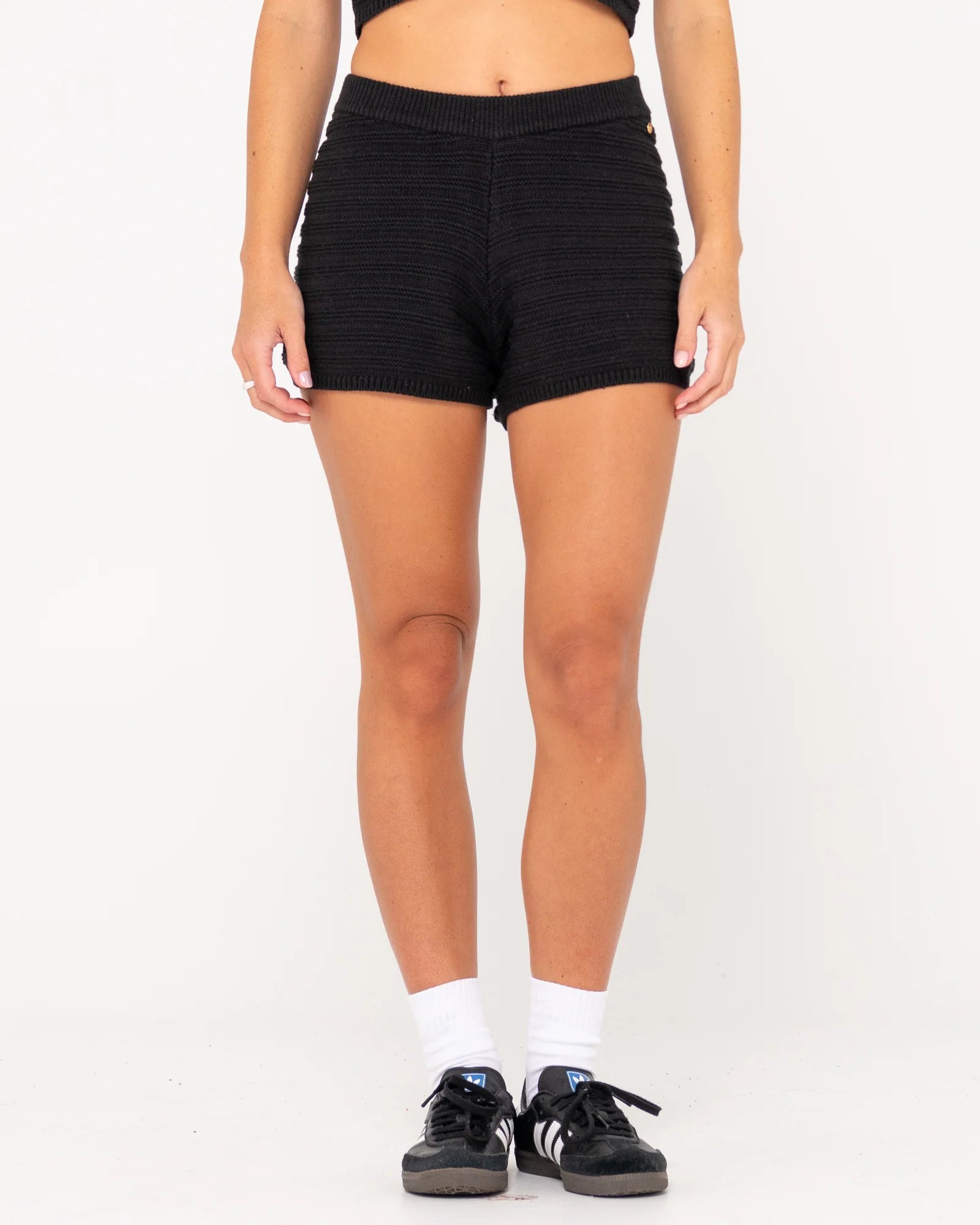 RUSTY Elba High Waisted Knit Short
