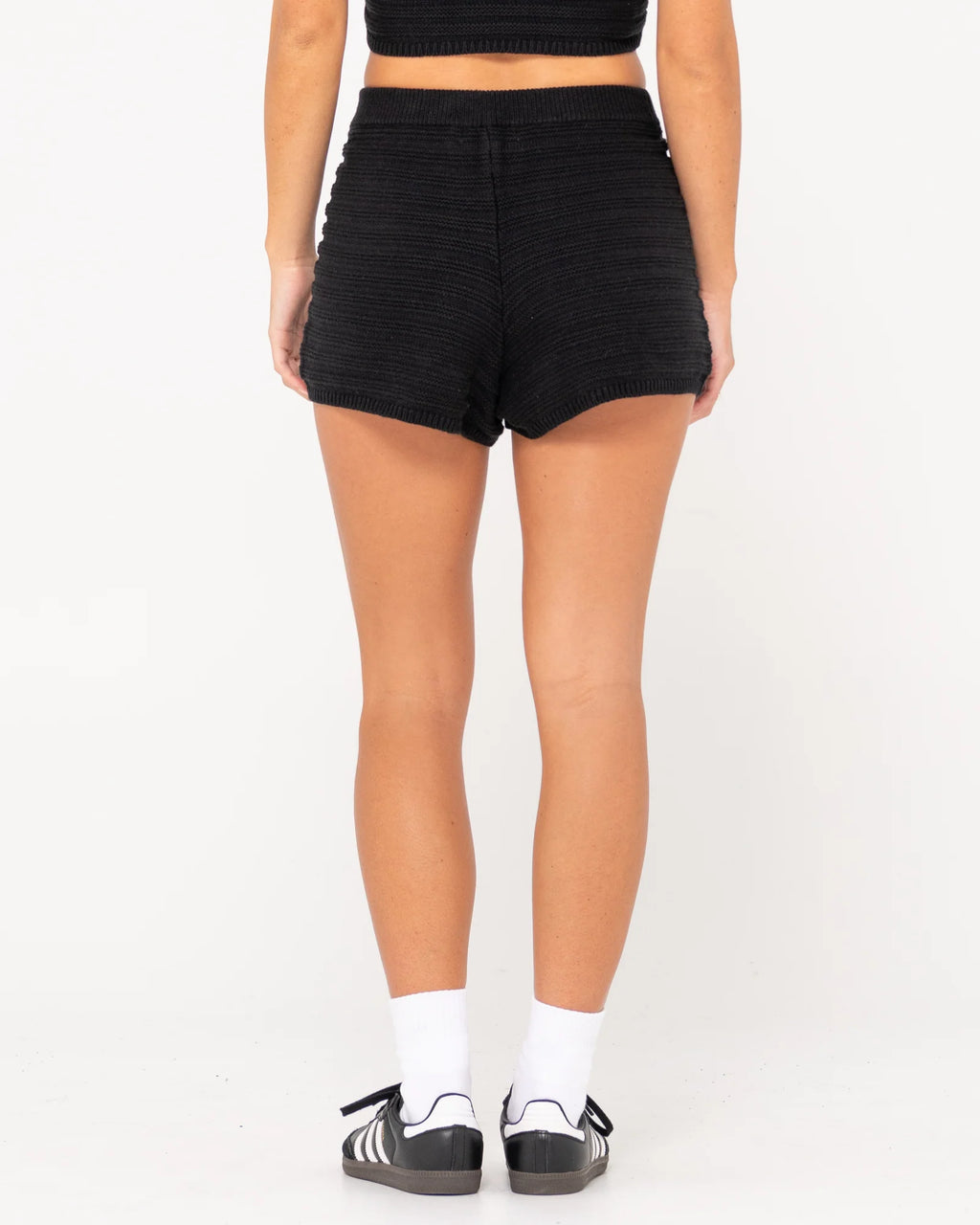RUSTY Elba High Waisted Knit Short