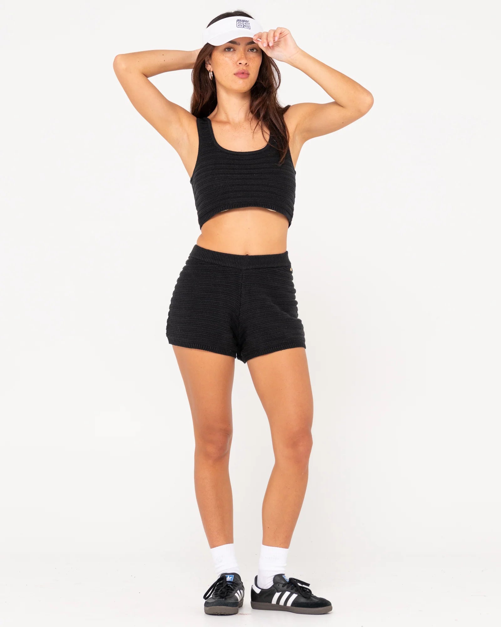 RUSTY Elba High Waisted Knit Short