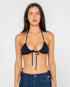 RUSTY Sandalwood Multiway Triangle Bikini Top