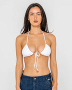 RUSTY Sandalwood Multiway Triangle Bikini Top
