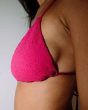 Load image into Gallery viewer, RUSTY Sandalwood Ring Triangle Bikini Top
