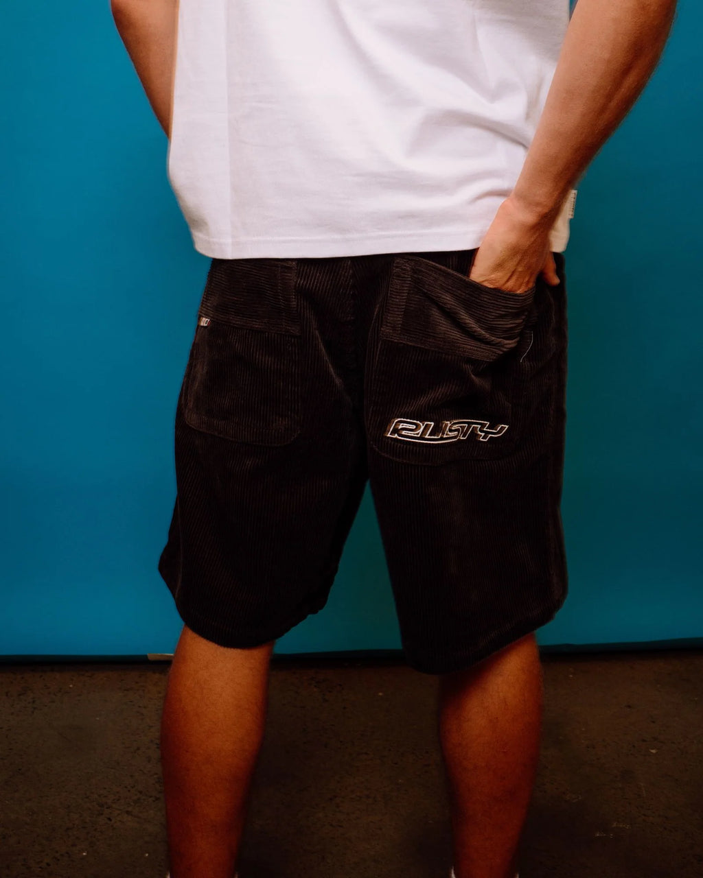 RUSTY Flip Daddy 22" Baggy Cord Short
