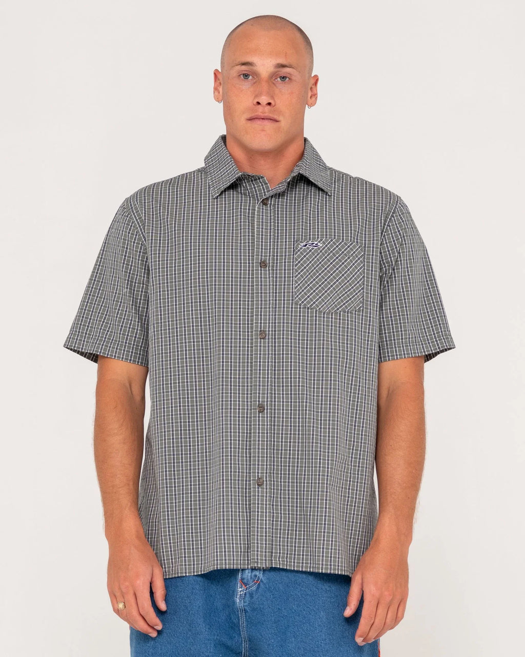 RUSTY Datsun Cuts Check Shirt