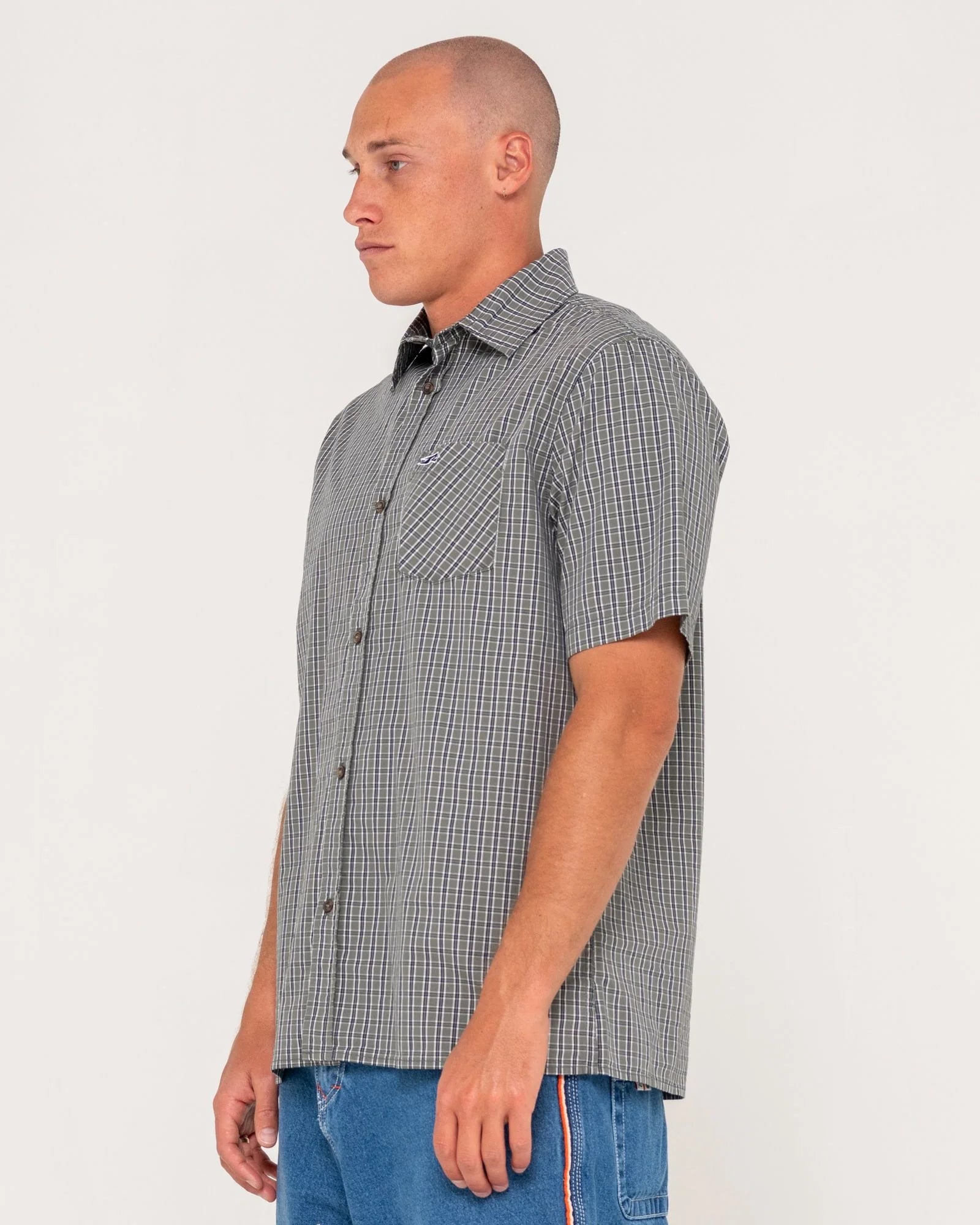 RUSTY Datsun Cuts Check Shirt