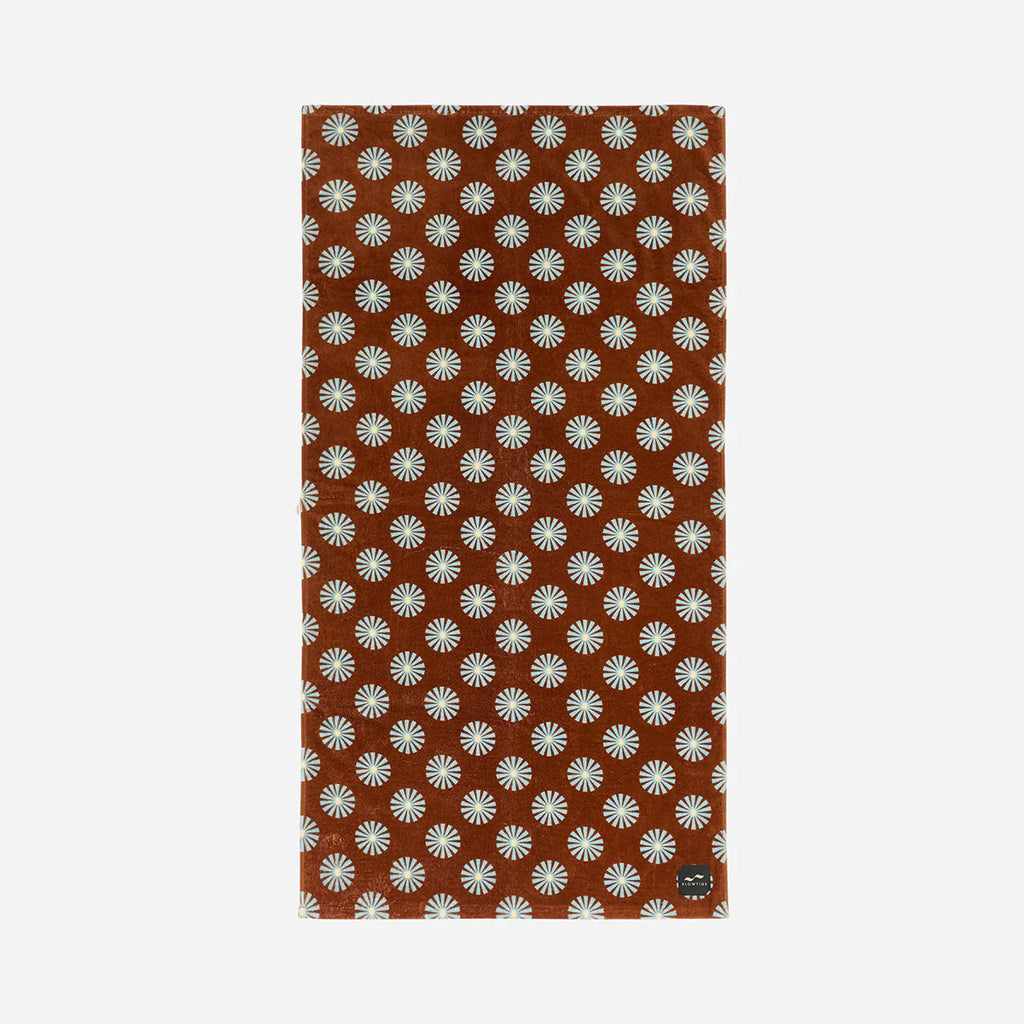 SLOWTIDE Sun Dazed Beach Towel - Toast