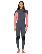 Load image into Gallery viewer, O&#39;NEILL - Women&#39;s HyperFire 3/2mm Steamer Chest Zip Wetsuit - Coral
