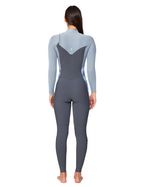 O'NEILL Women's HyperFreak 3/2+ Steamer Chest Zip Wetsuit - Storm Rider