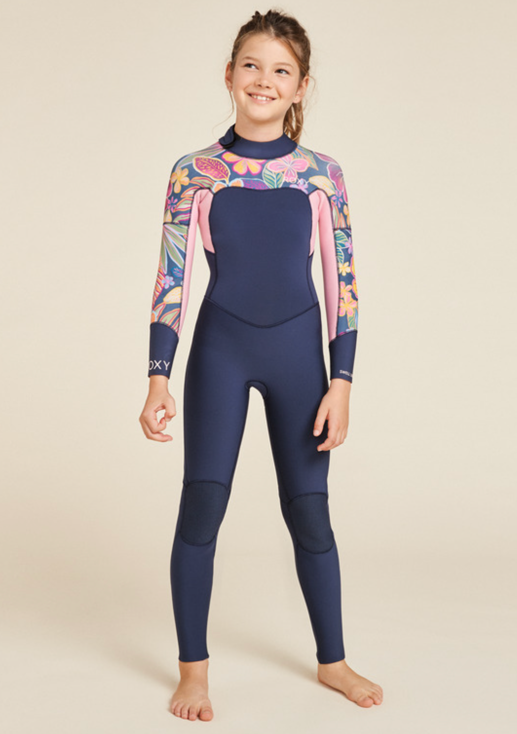 ROXY - Girls 8-16 4/3mmSwell Series Back Zip Wetsuit