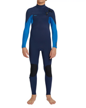 Load image into Gallery viewer, O&#39;NEILL - Boy&#39;s HyperFreak 3/2+ Steamer Chest Zip Wetsuit - Navy
