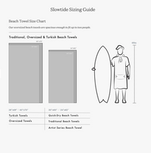 Load image into Gallery viewer, SLOWTIDE Sun Dazed Beach Towel
