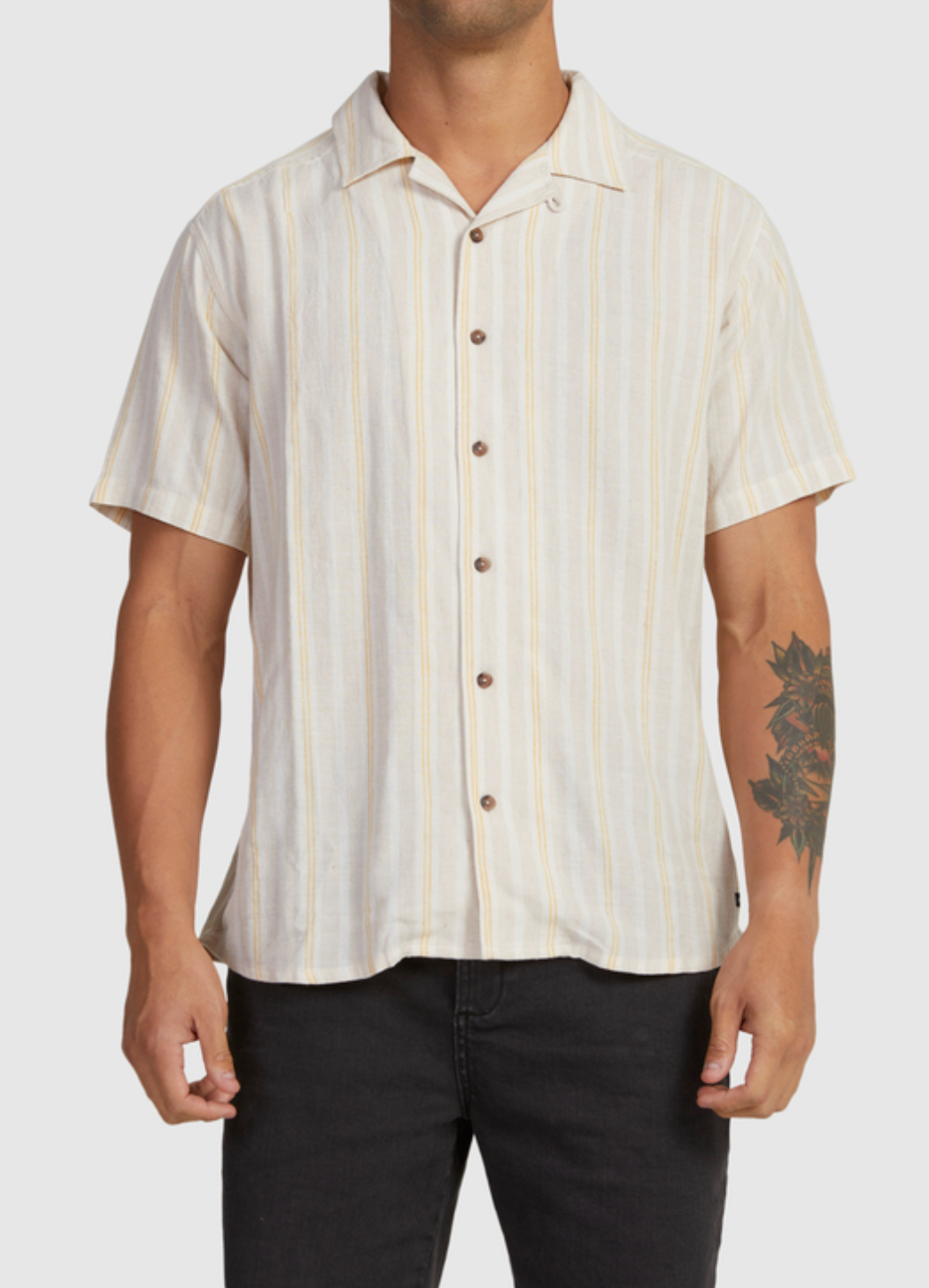 RVCA Beat Stripe Shirt