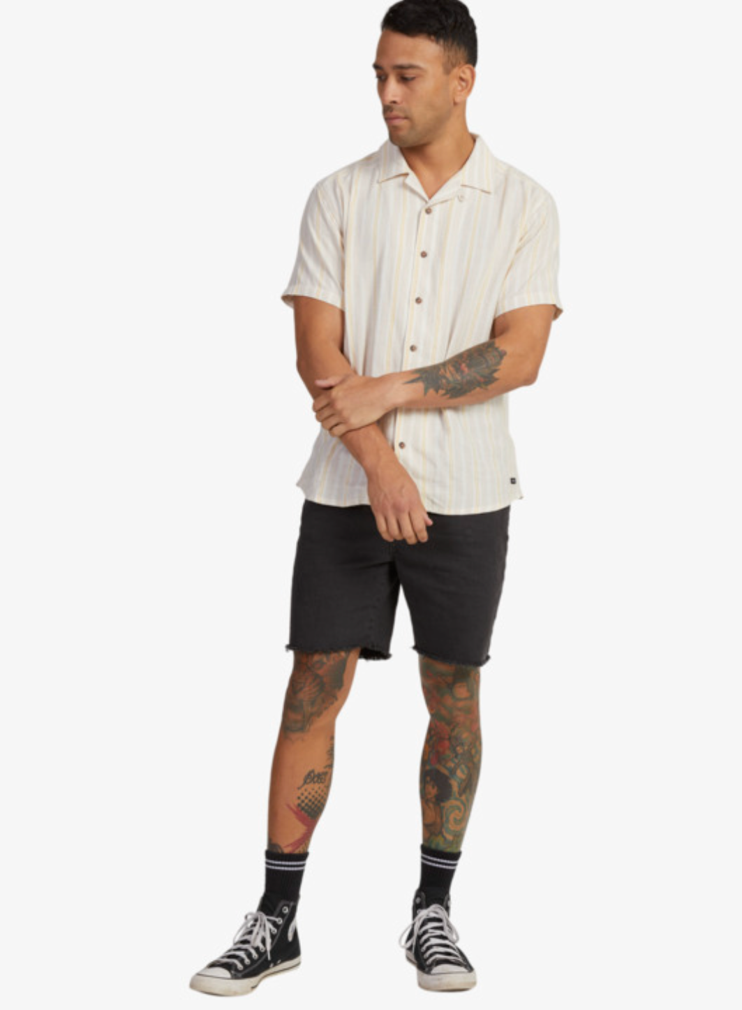 RVCA Beat Stripe Shirt