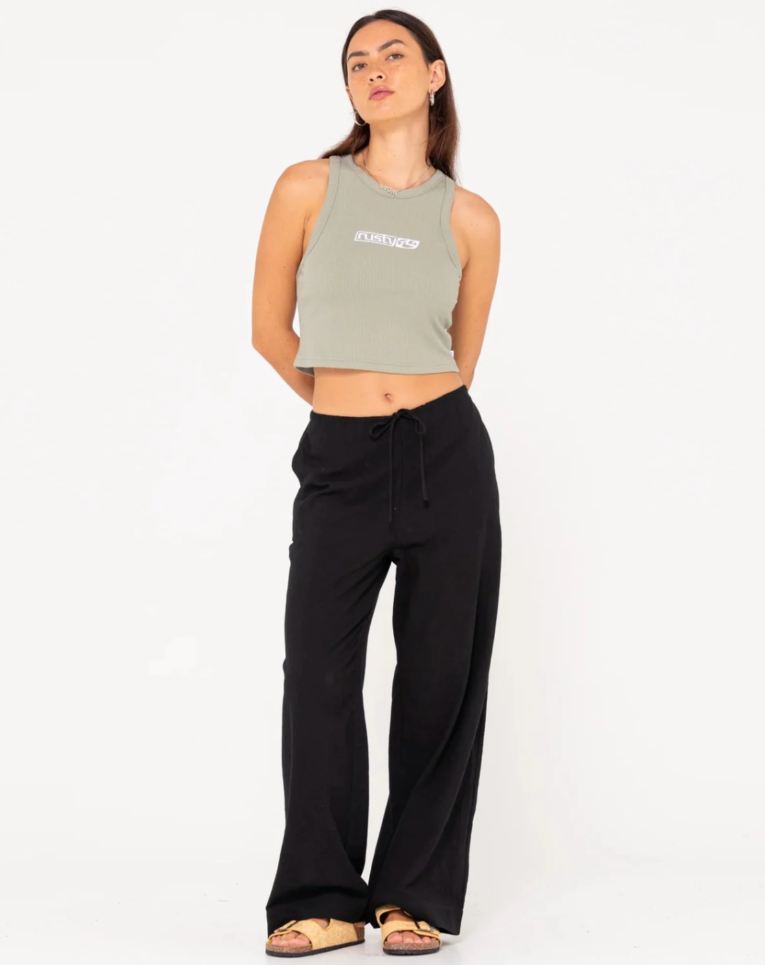 RUSTY ZANZIBAR MID RISE PANT