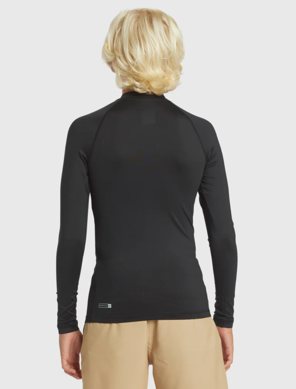 QUIKSILVER BOYS EVERYDAY SOLID LONG SLEEVES UPF 50 SURF T-SHIRT