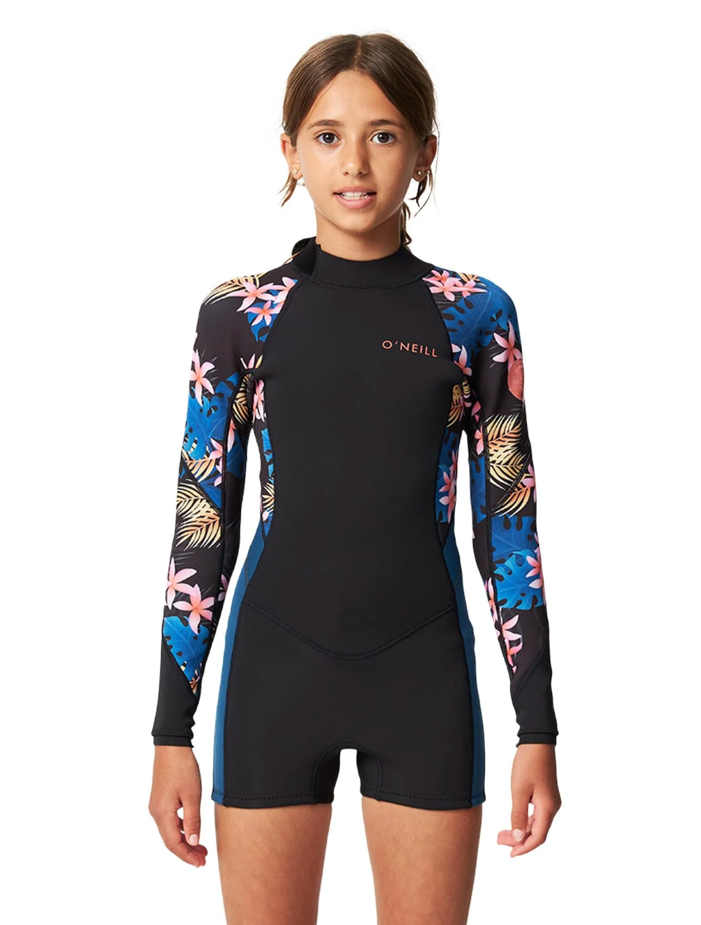 O'NEILL Girl's Bahia LS Mid Spring Suit 2mm Wetsuit - Balmy Nights