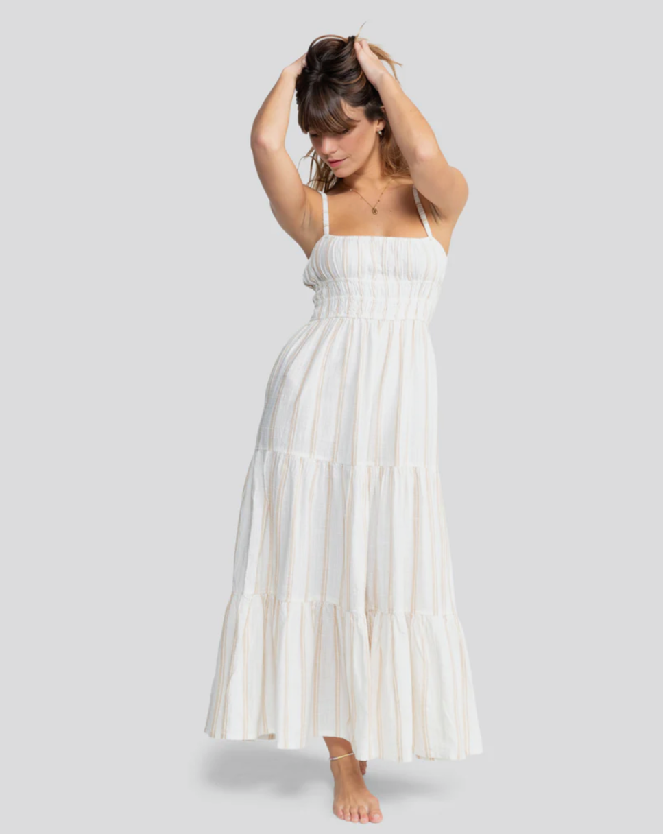 ROXY Sunshine Coastline Stripe Dress