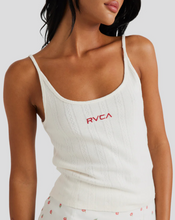 Load image into Gallery viewer, RVCA ROSE BUD POINTELLE TANK
